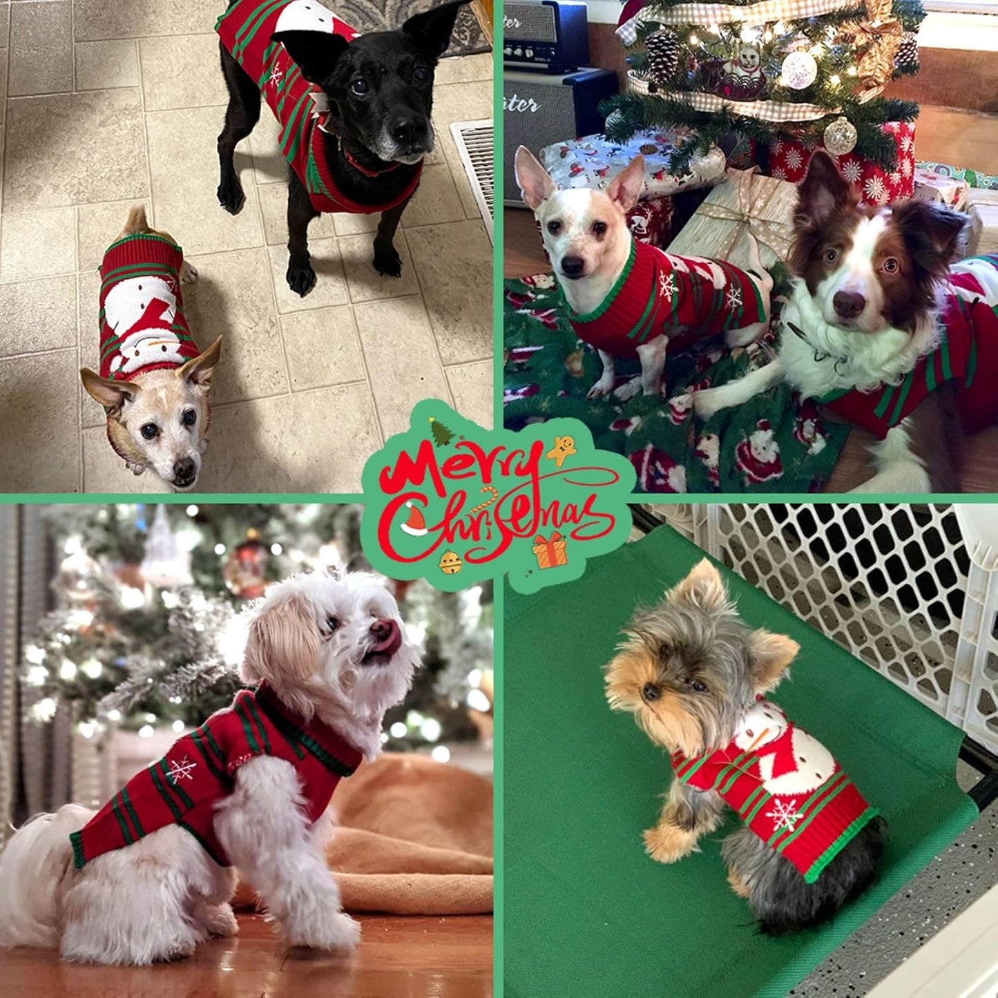 Ugly Christmas Sweater Xmas Snowman Sweater Cat Dog (Snowman1#, S)