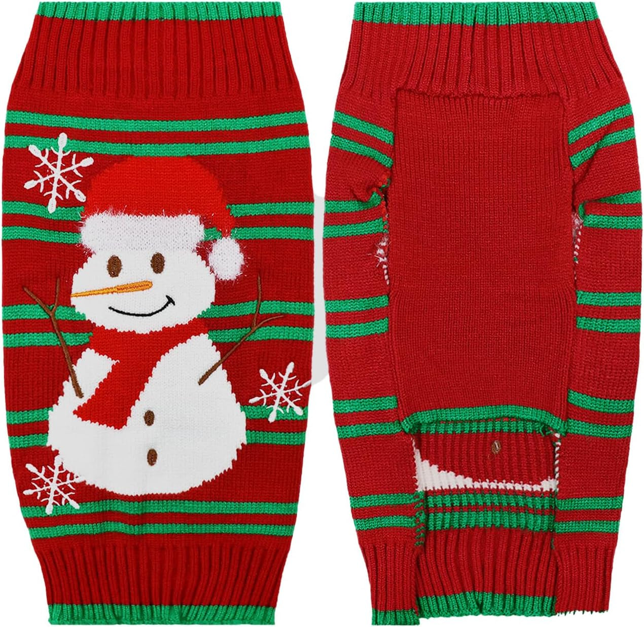 Ugly Christmas Sweater Xmas Snowman Sweater Cat Dog (Snowman1#, S)